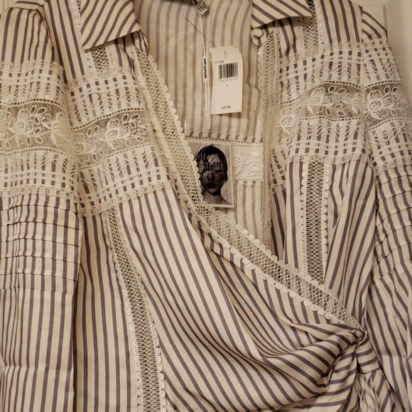 "SOLD""Self - Portrait NWT Wrap Top!! - Picture 5 of 8